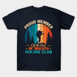 Proud Member of the out of Breath Hiking T-Shirt